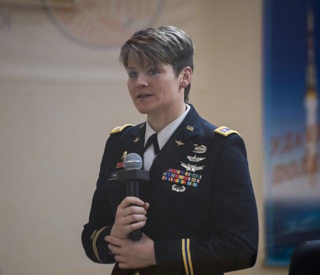 Army astronaut Anne McClain