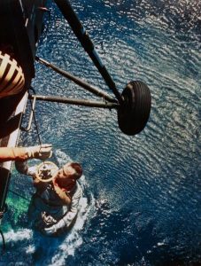 Alan Shepard returns from historic first flight to space